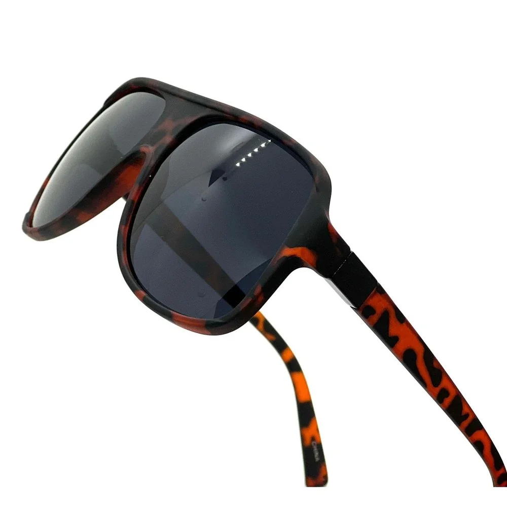 Men Sunglasses Dark Black UV400 Protection Lens Fashion Light Weight Elegant New
